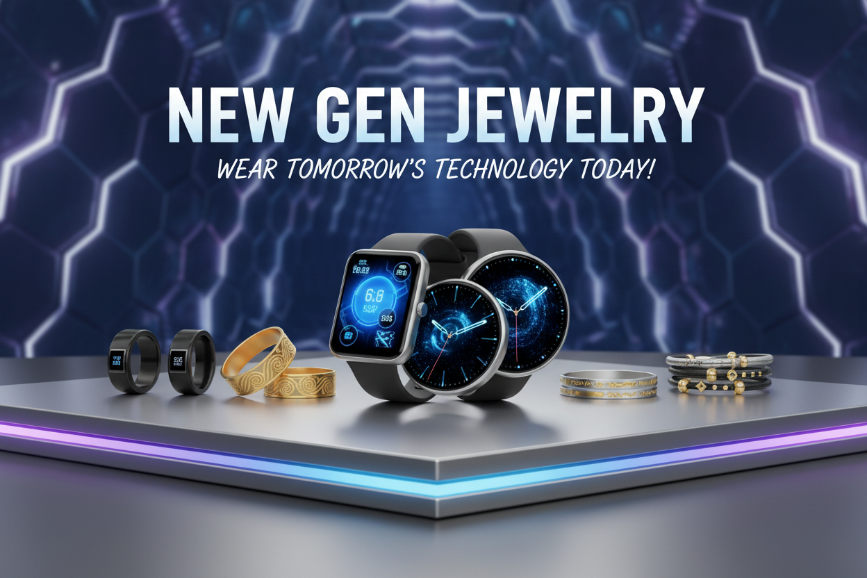 Jewelry, Smart Rings & Smart Watches