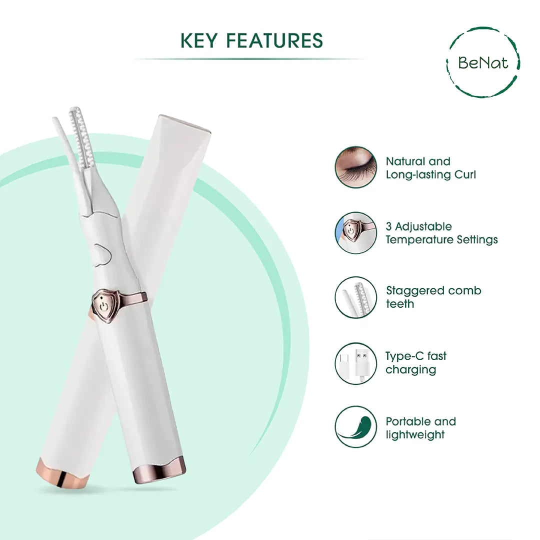 BeNat Electric Eyelash Curler