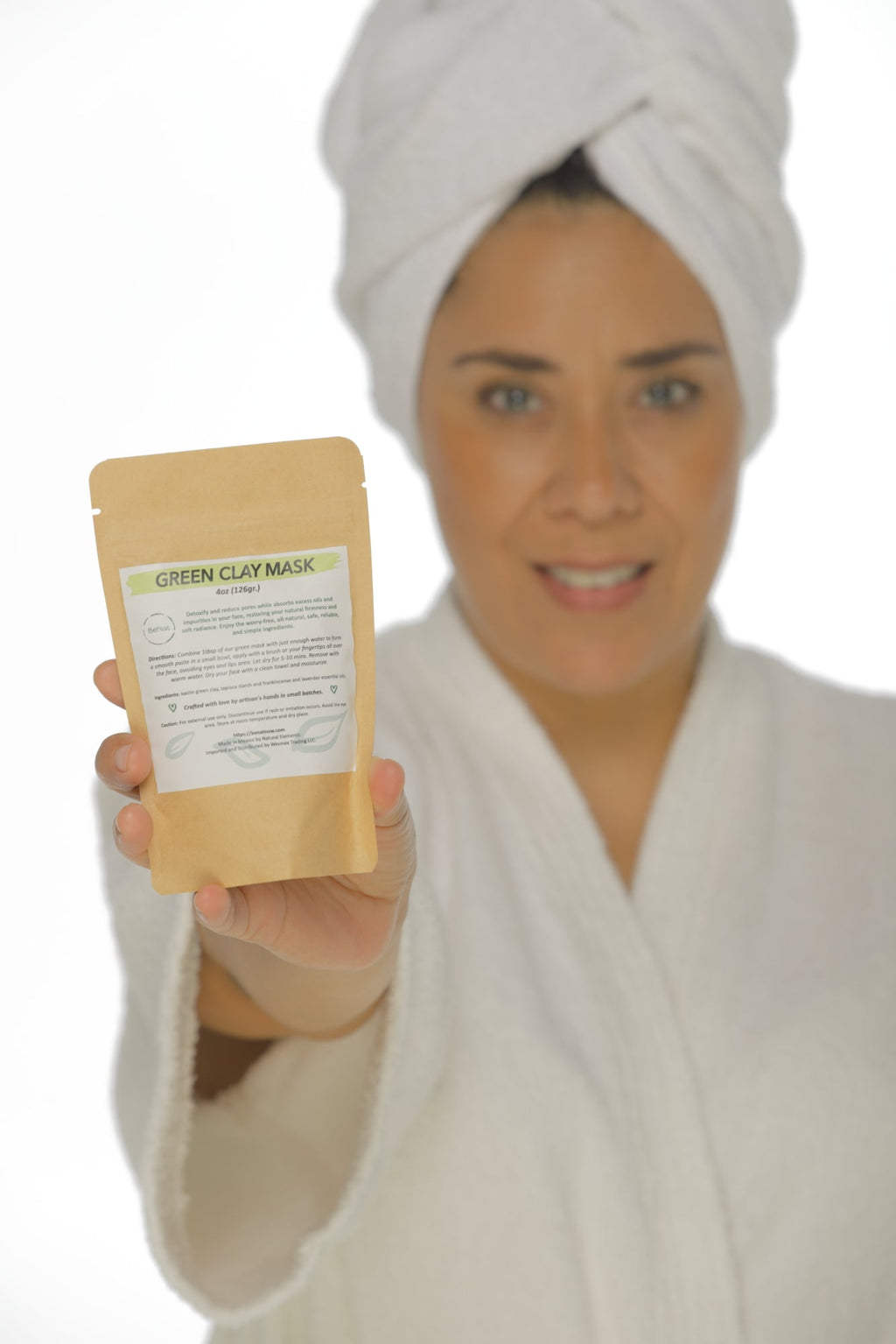 BeNat Green Clay Mask