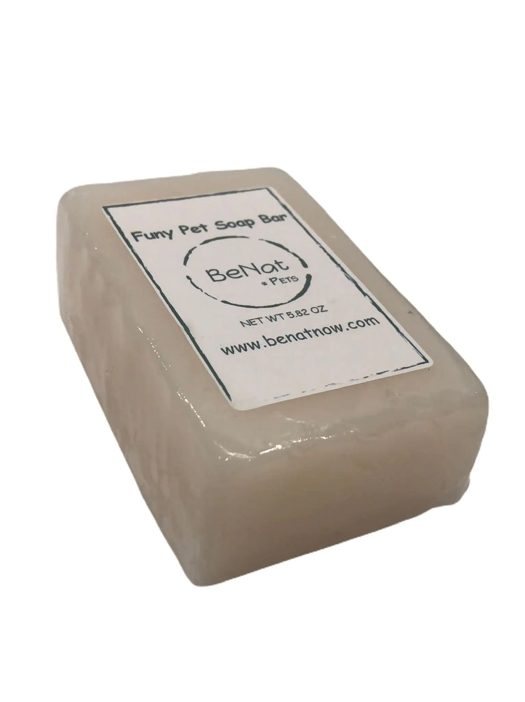 BeNat Pets. Pain de Savon Naturel pour Animaux à Fourrure. 164 g.