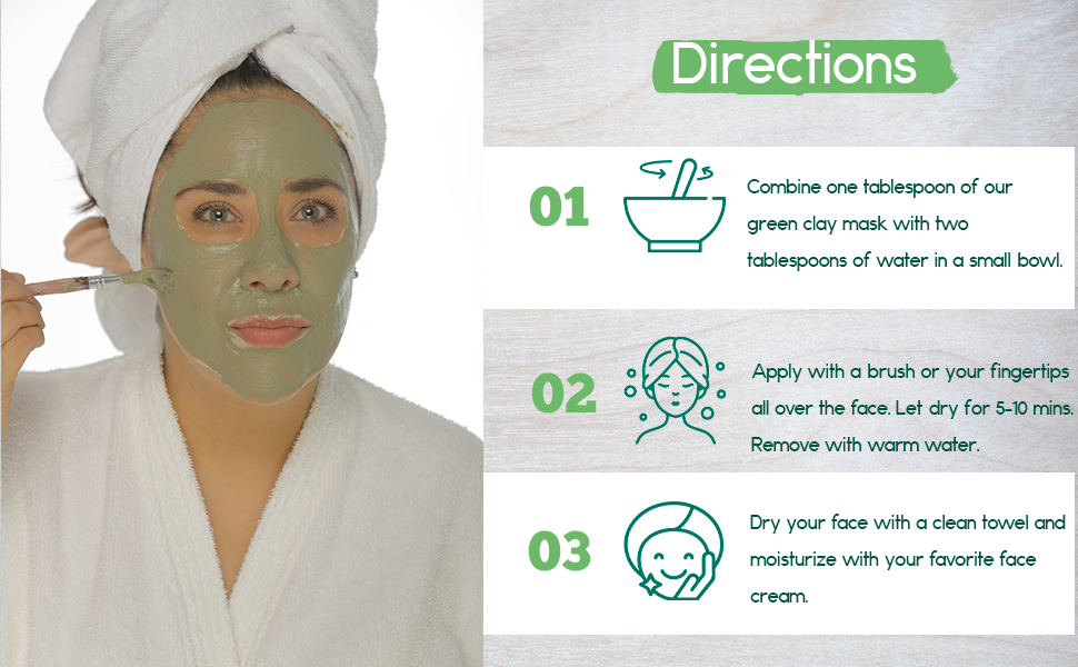 BeNat Green Clay Mask