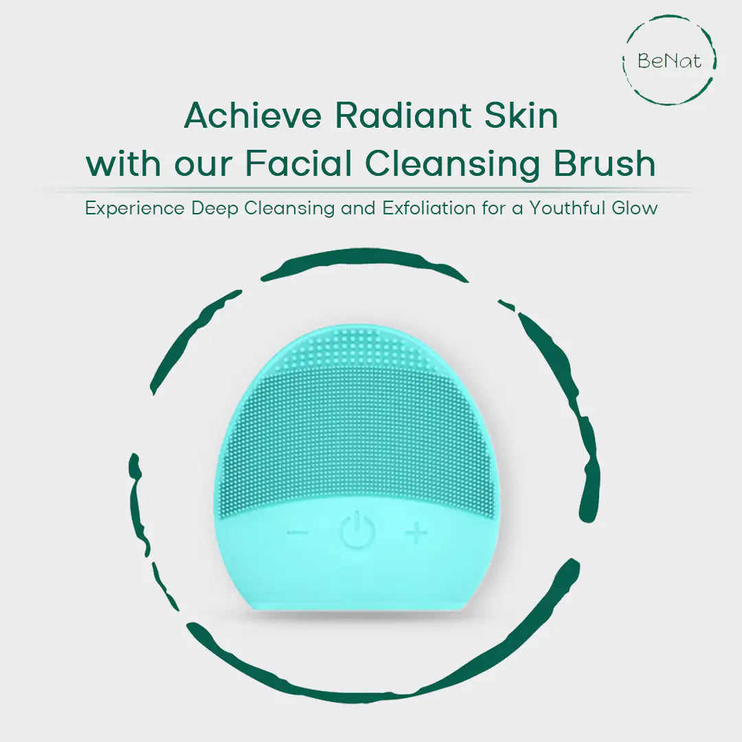 Cepillo de limpieza facial recargable BeNat