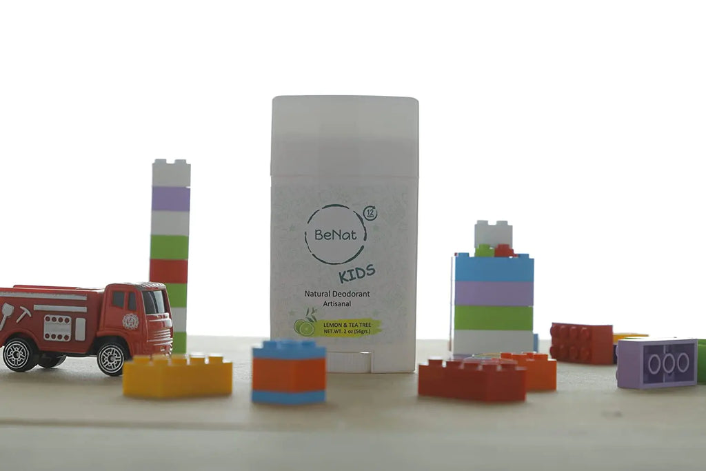 BeNat 2-Pack all-Natural Deodorants for Kids & Teens