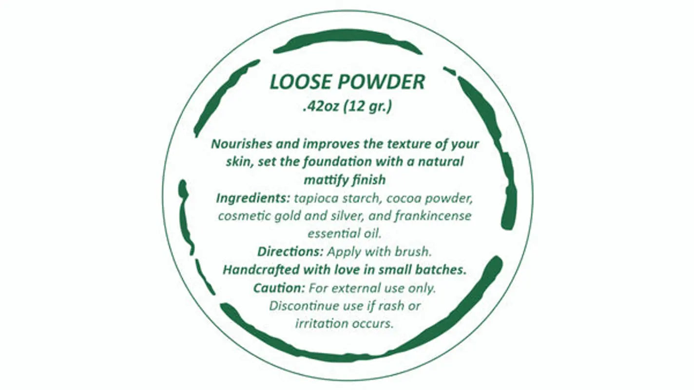 BeNat All-Natural Bronzer Loose Powder. Eco-Friendly.
