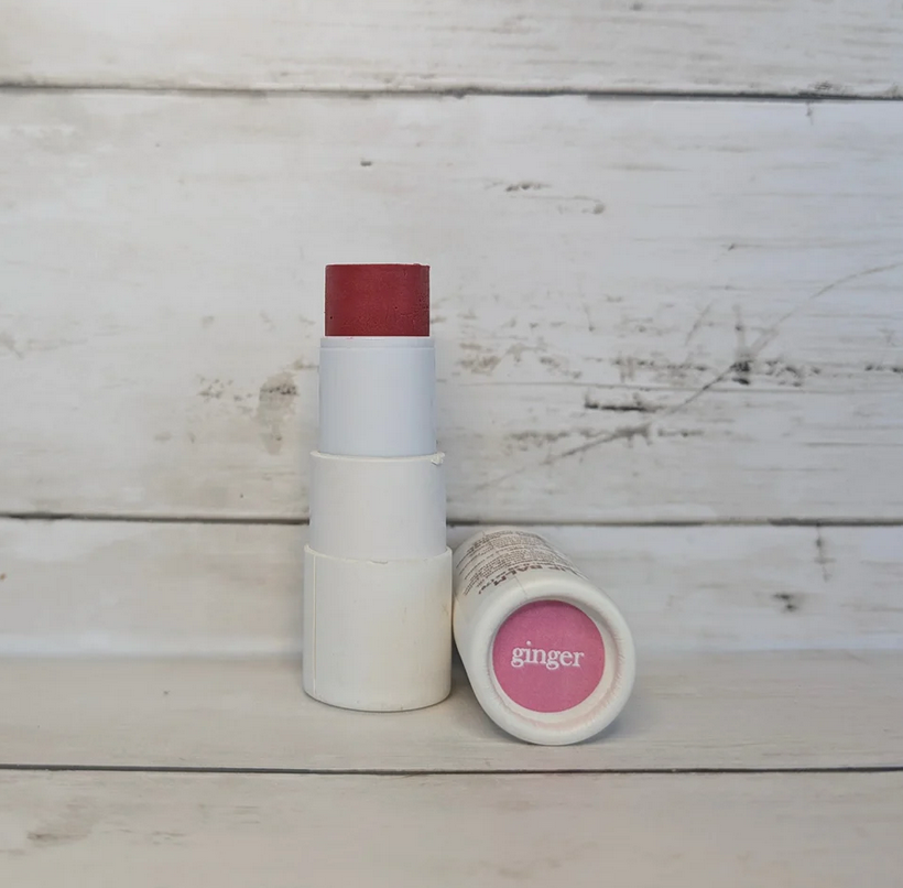 BeNat Lip & Cheek Bloom. 2 in 1 Natural Lipstick for Vibrant Color.