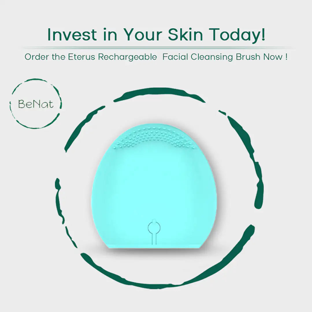 Cepillo de limpieza facial recargable BeNat