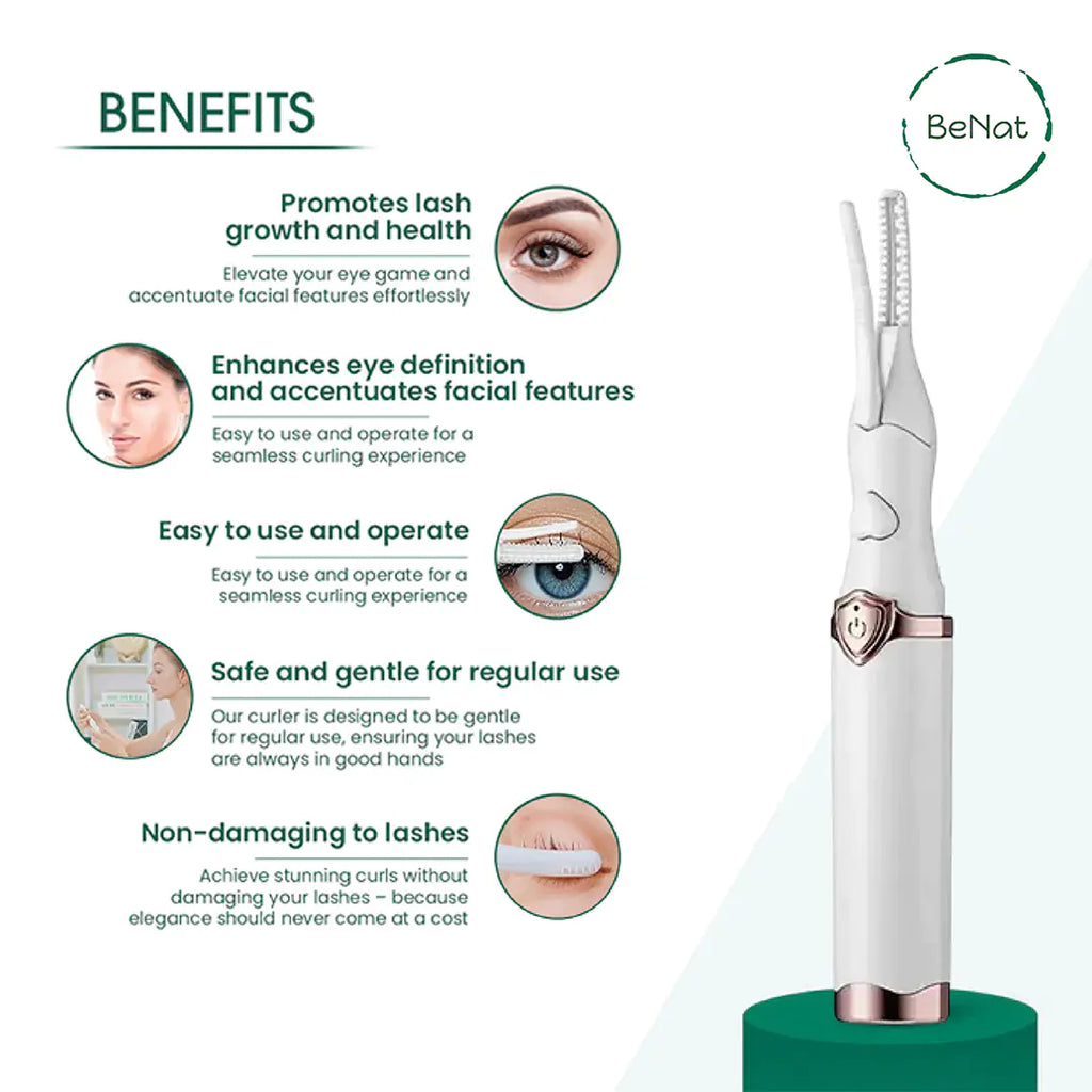 BeNat Electric Eyelash Curler