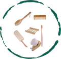Eco-Friendly Bath Accessories Bundle - Zero Waste