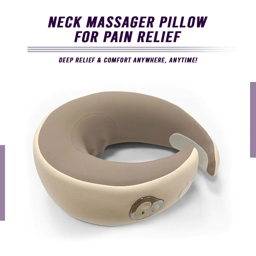 BeNat Multi-Purpose Neck Massage Pillow w/Warmth