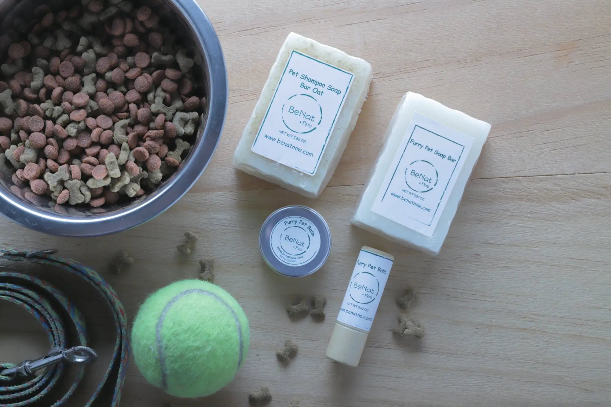 BeNat Pets. Pain de Savon Naturel pour Animaux à Fourrure. 164 g.