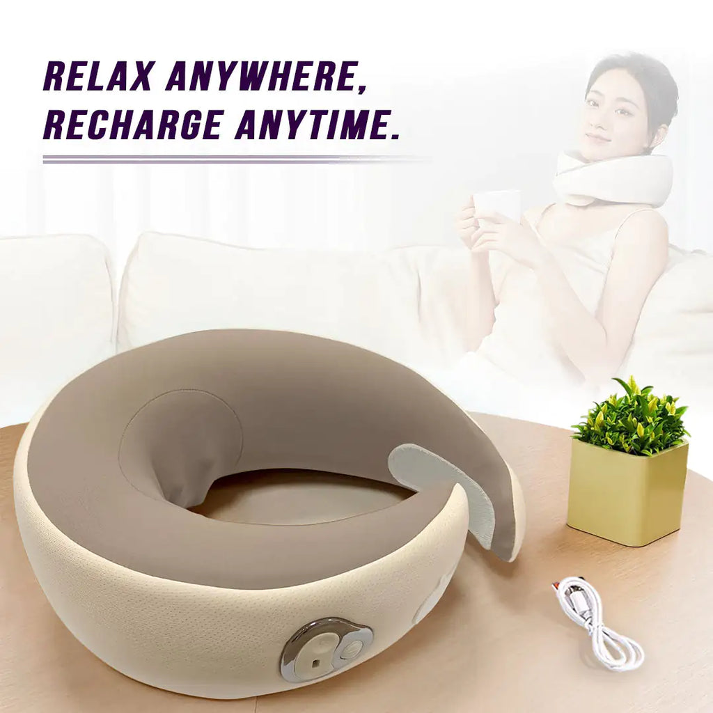 BeNat Multi-Purpose Neck Massage Pillow w/Warmth