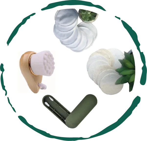 Ensemble d'accessoires de soins du visage BeNat