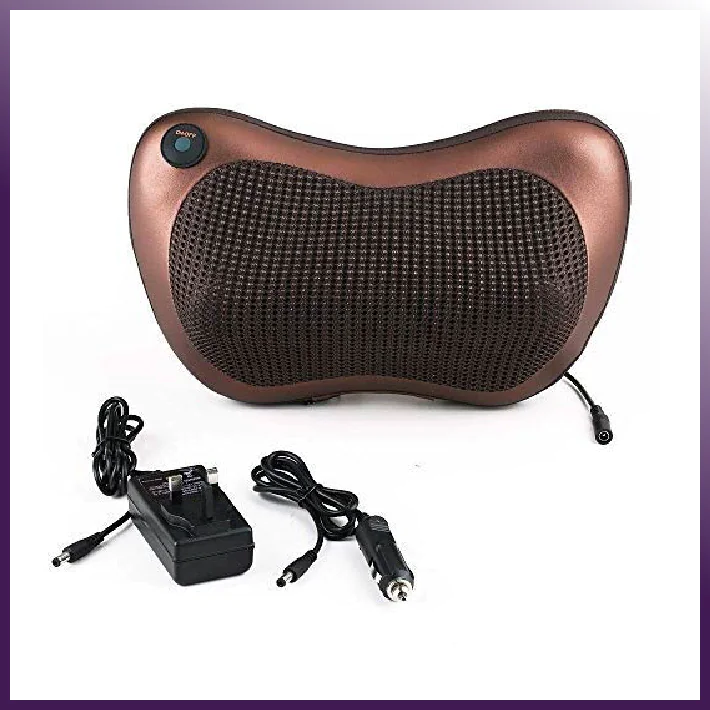 Oreiller de massage dos et nuque chauffant BeNat