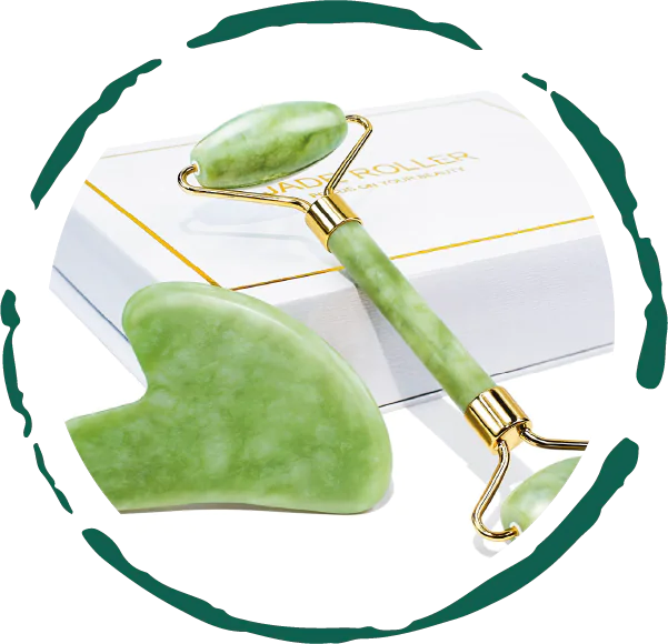 Coffret Cadeau Rouleau de Jade & Gua Sha BeNat