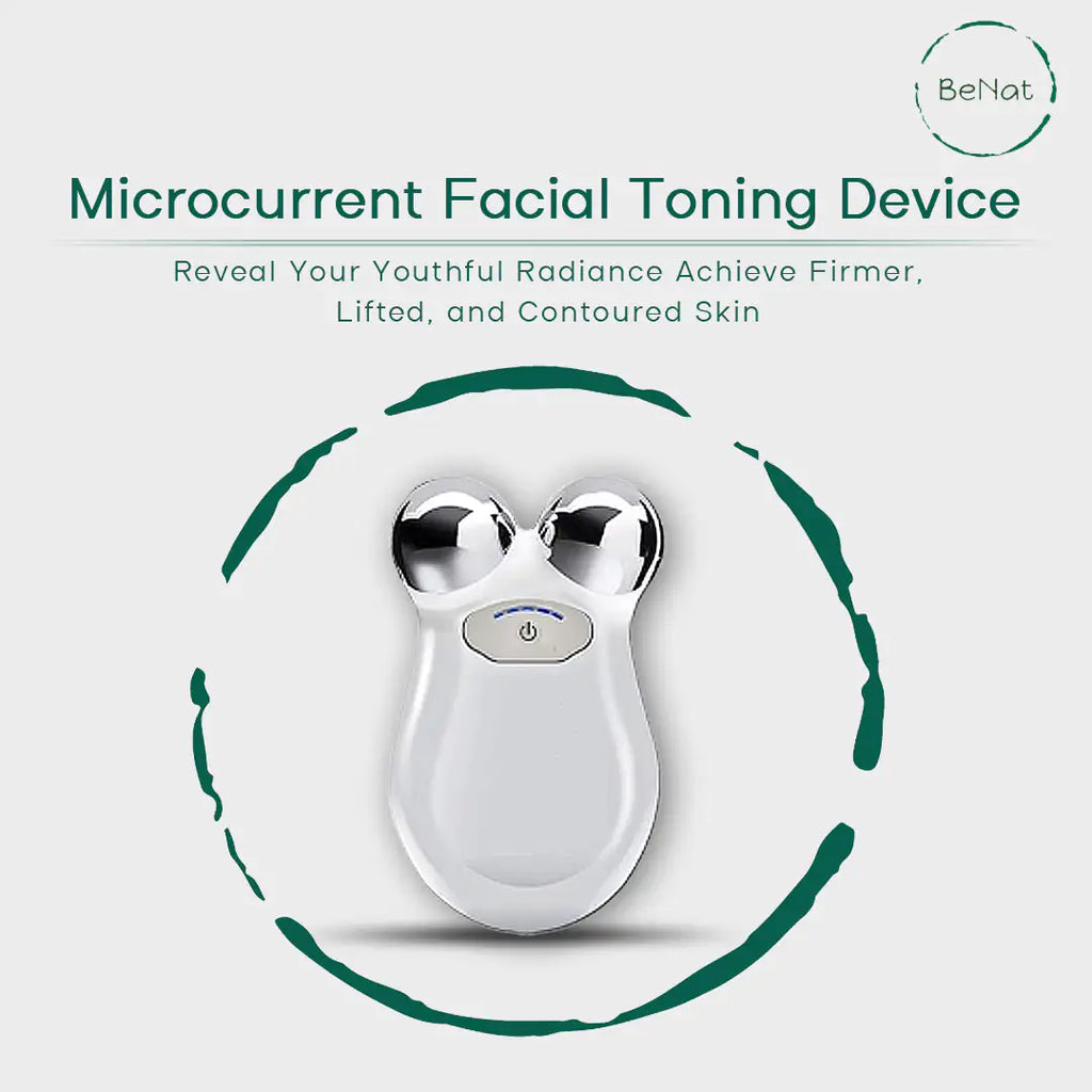 BeNat Microcurrent Facial Toning Massager