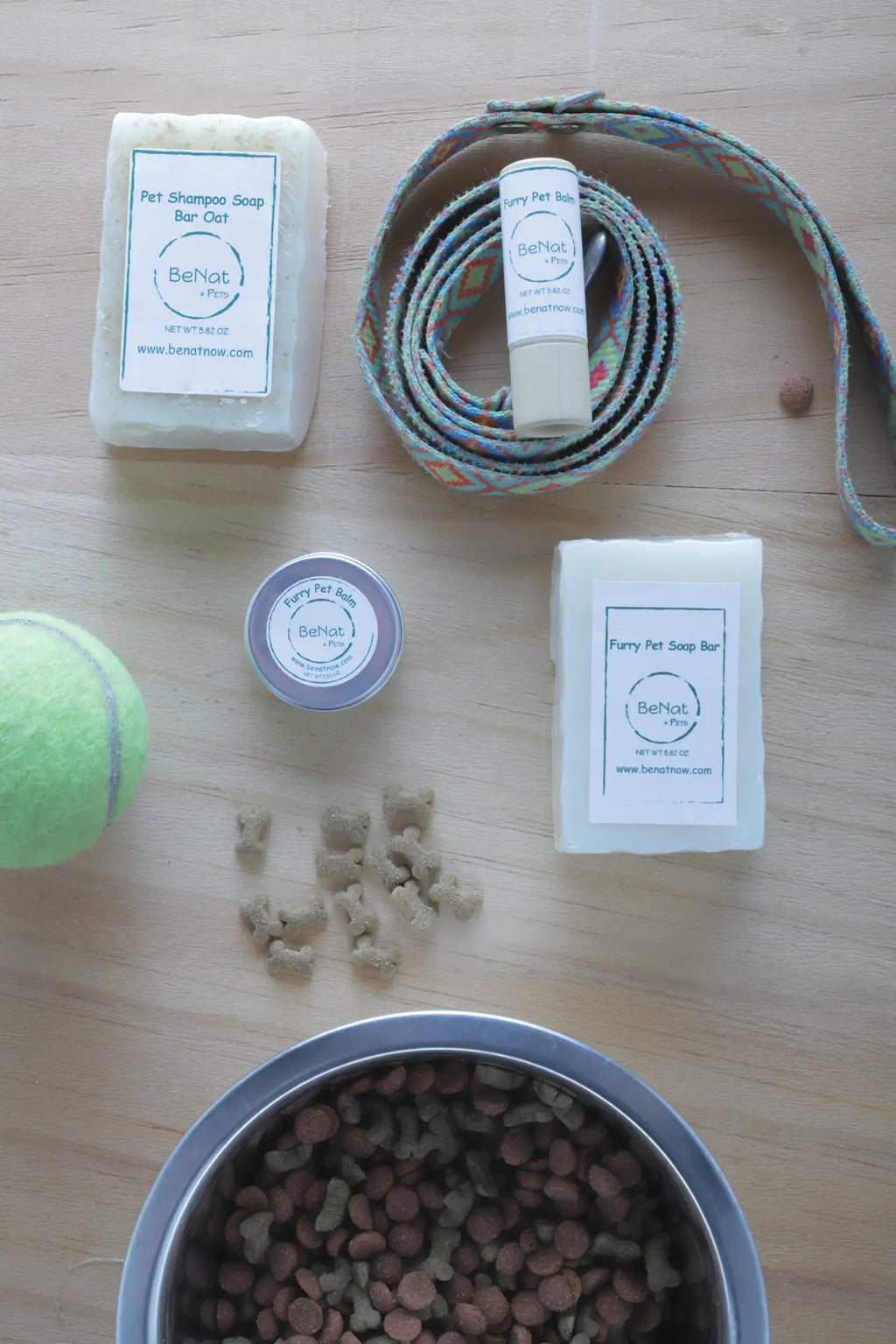 BeNat Pets. Pain de Savon Naturel pour Animaux à Fourrure. 164 g.